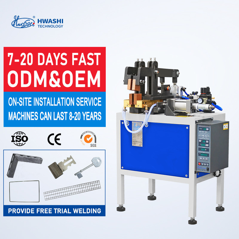 De Bardraad Rod Flash Butt Welding Machine AC 380V 50KVA van het Hwashistaal voor Metaaldraden