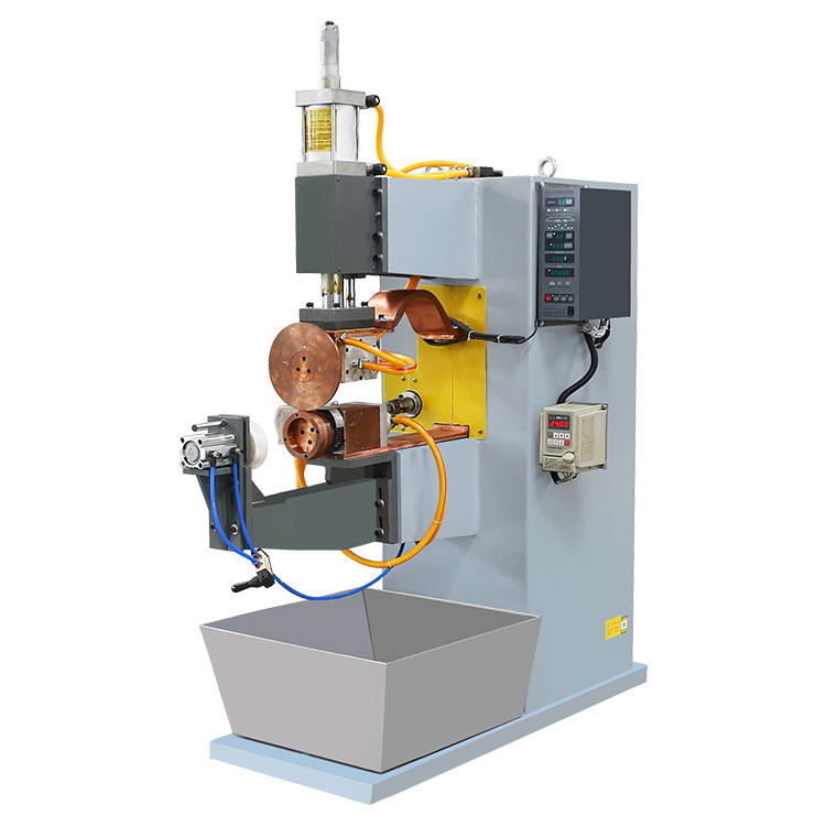 80KVA stalen draad basket naad lasmachine Gemakkelijk onderhoud voor 2 + 2mm dikte las