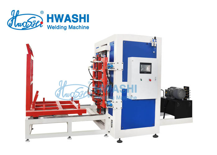 Hwashi fabriek IBC grid, IBC Cage Frame productielijn, lBC Cage Frame vergrendelingsmachine
