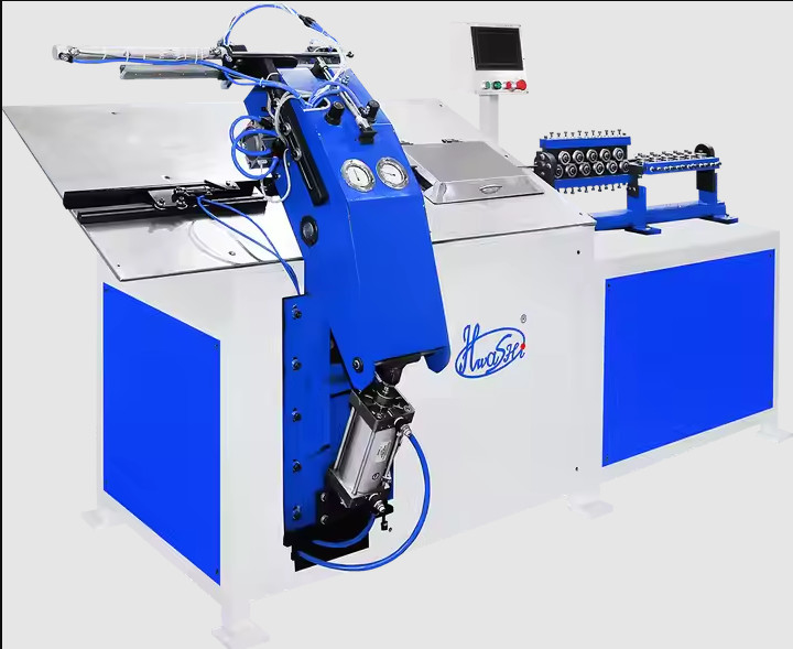 HWASHI CNC 3 PLC van de het Lassen Buigende Machine van de As 2D Draad Hydraulisch Buigend Type