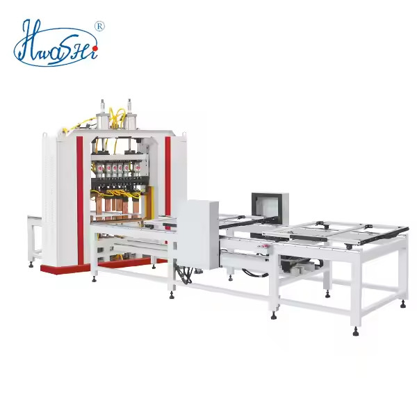 HWASHI Beste prijs Automatische Wire Mesh Panel Welding Machine, vaatwasser Wire Rack / Wire Shelf Spot Welding Machine