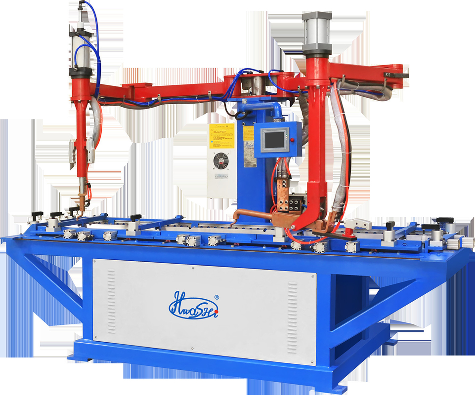 Weerstand Multi Point Rocker Arm Table Seamless Desktop Platform Spot Welding Machine voor Metal Distribution Cabinet