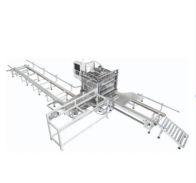 IBC Grid Cage Frame Automatische productielijn, Volledige automatische IBC -tanklekkage Testmachinelijn