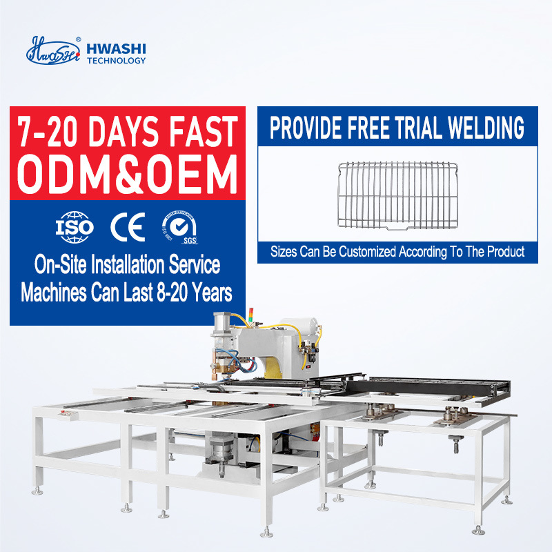 Wire Mesh Welding Machine met driefasige MF DC stroomvoorziening 1200mm effectieve lasbreedte en 3000mm lengte