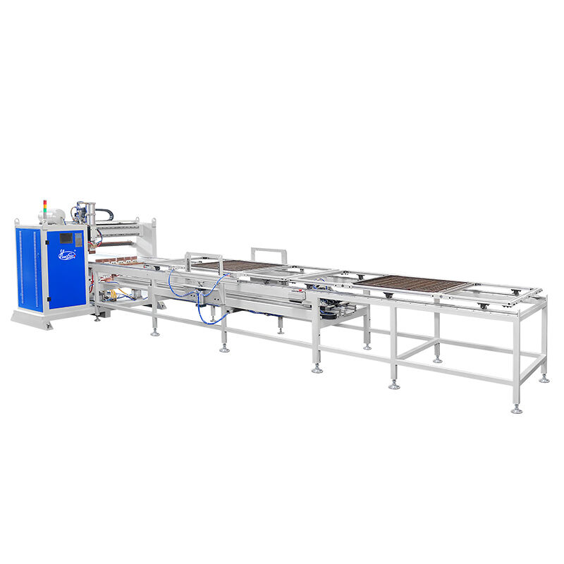 WWM-1500S Servo Aangedreven Automatische Lasdraadmachine 1500mm Breedte 3-6mm Draad 70 Lassen Per Minuut