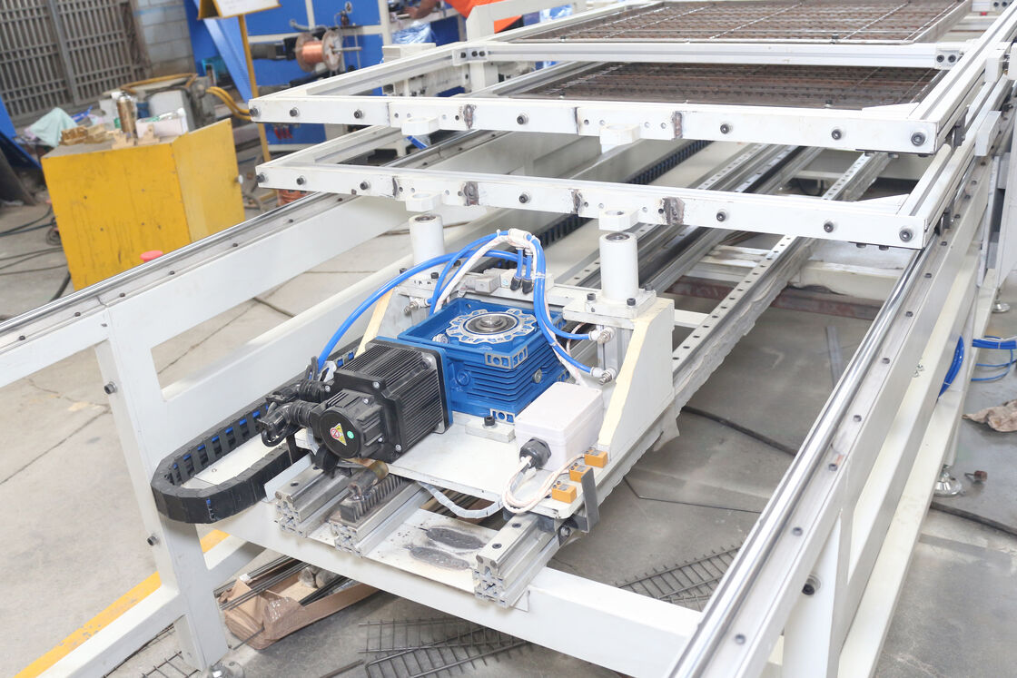 Industrial Wire Mesh Welding Machine with 1200mm Effective Welding Width and 3000mm Length Featuring Three-Phase MF DC Power Source for Automated Stable Welding Output