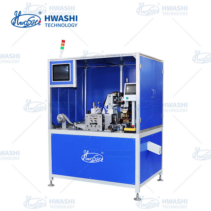 Hwashi Automatic Roll-Round Seam Welding Machine voor Filtercartridges van Woven Wire Mesh met luchtdichte naden en 50% minder bewerkingsstappen
