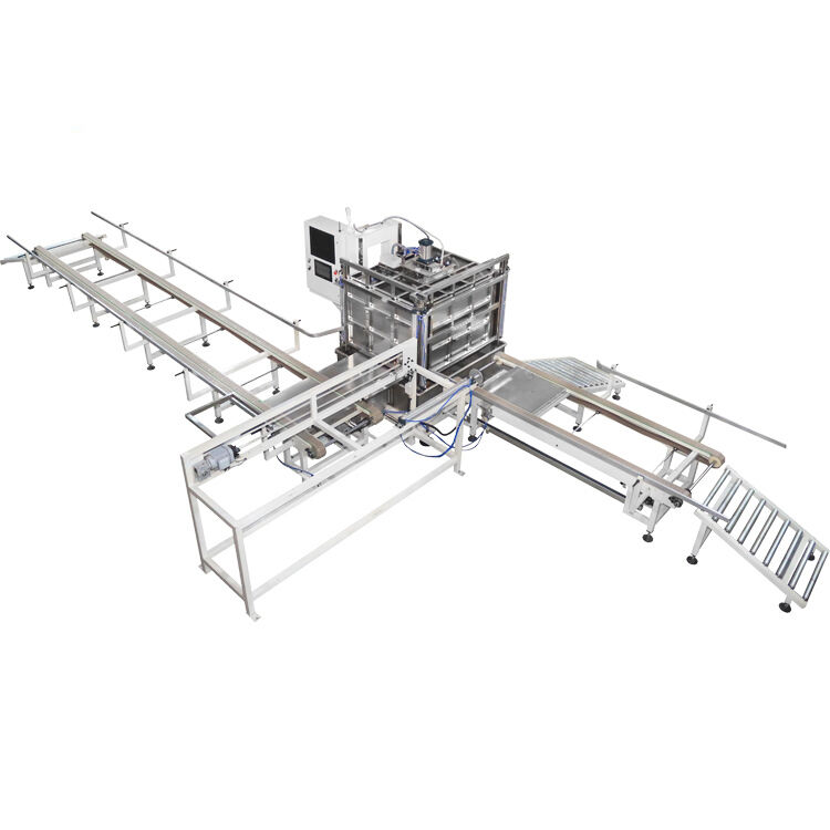 CNC Servo IBC Frame Lascentrum met 0,01 mm positioneringsnauwkeurigheid 150 laspunten/min en 70-90 frames per shift