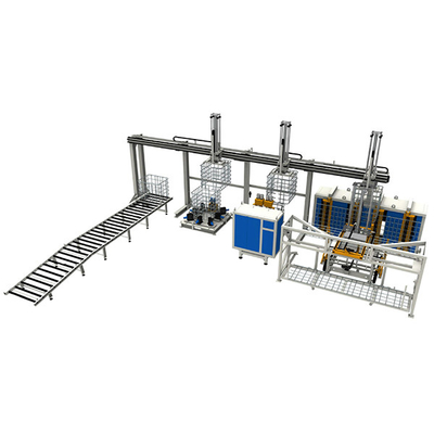 IBC-het Kaderroestvrij staal Tubulair Mesh Frame Automatic Welding Machine van de Netibc Kooi