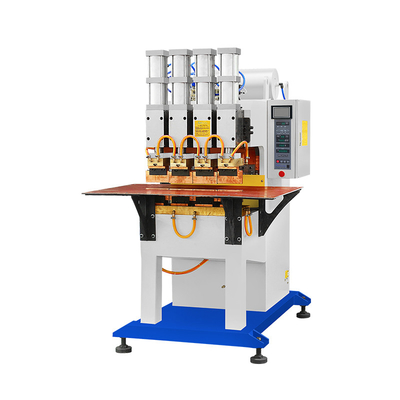 Dubbele kop rij spot lasmachine handmatige spot lasmachine / draad lasmachine