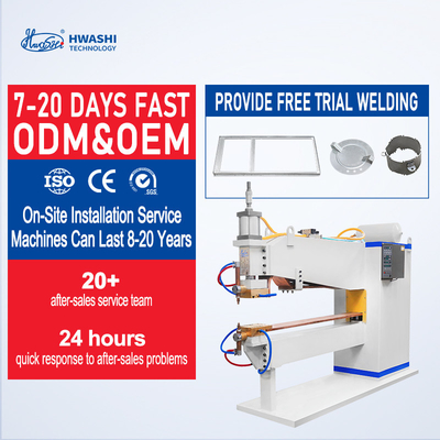 CCC Hwashi Wire Mesh Welding Machine Automatisch Voor Basket Frame