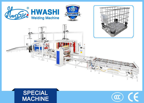 Fabriek IBC Grid IBC Cage Frame Lasmachine Bulk Container Automatische productielijn