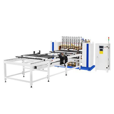 Hwashi Automatic Multiple Head Wire Mesh Spot Welding Machine voor oven kookrekken