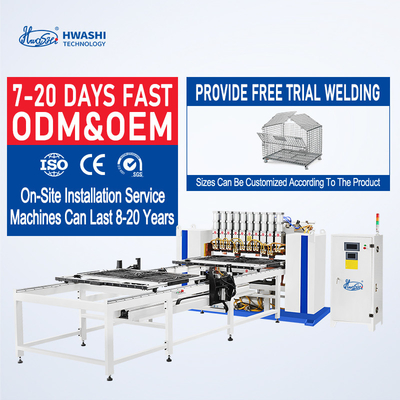 Cantilever type draadnet Lasmachine met dubbellaagvoermachine uit China