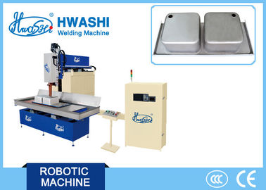 CNC de Machine van de de Naadlasser van de Keukengootsteen, Machine van het de Naadlassen van de Bijvoegselgootsteen de Automatische