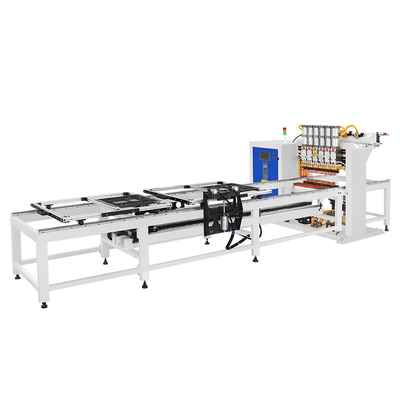 HWASHI Welding Equipment Automatic Gantry Style Multi Head Spot Row Welding Machine For Wire Mesh Warm Product verstrekt 2 - 8 mm