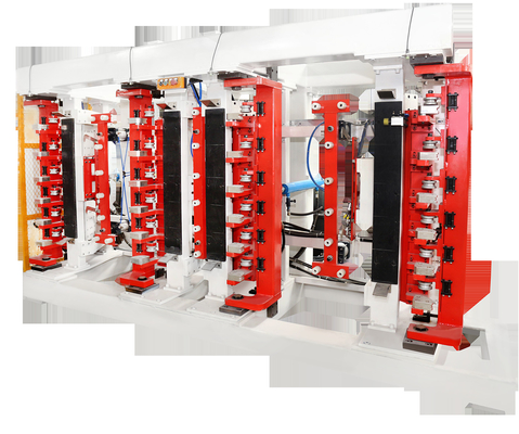 Hwashi fabriek IBC rooster, IBC Cage Frame productielijn, Double Station Tubular Net Bending Machine