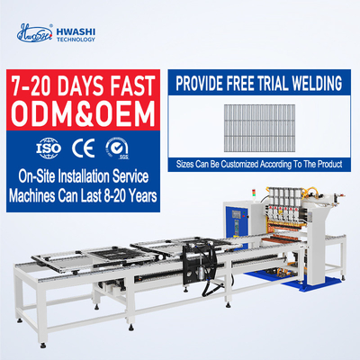 Electrical Control System Wire Mesh Welding Machine with Cooling System and PLC Operation Control System
