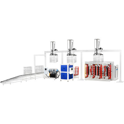 Full Automatic IBC Grid Cage Frame Production Line with Leakage Testing and 50sec/pc Welding Efficiency