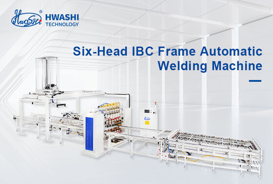 CNC Servo IBC Frame Lascentrum met 0,01 mm positioneringsnauwkeurigheid 150 laspunten/min en 70-90 frames per shift