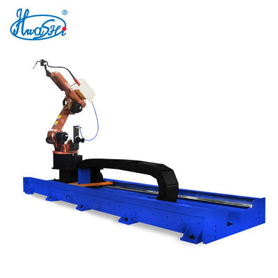 Mig TIG 6 DOF Booglassenrobot 6 As AC Servo met Slideway-Spoor