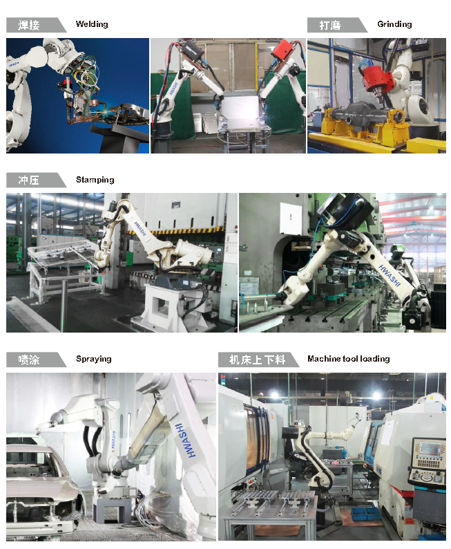 Van de het wapenboog van HWASHI Robotachtige Industriële 6 Astig Lassenrobot