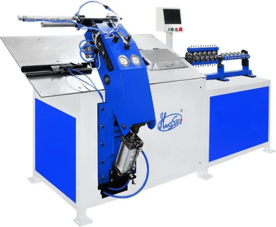 Hwashi CNC 3-assige 2D draad buigmachine en Butt Welding Machine 0