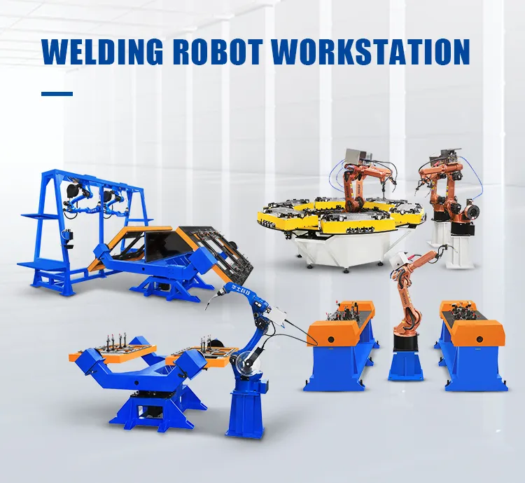 Hwashi Industrial CNC Lasmachine Robotic 6 Axis met Servo, Lasrobot Arm Positioner Rack, Automatische TIG Lasrobot 3
