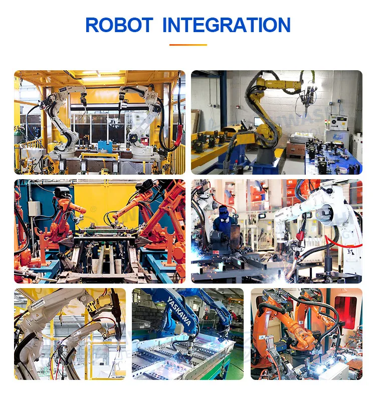 Hwashi Industrial CNC Lasmachine Robotic 6 Axis met Servo, Lasrobot Arm Positioner Rack, Automatische TIG Lasrobot 14