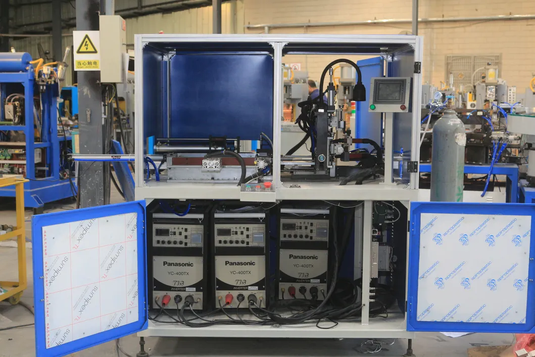 Hwashi Ei Laminatie Transformer Automatische TIG Lasmachine 1