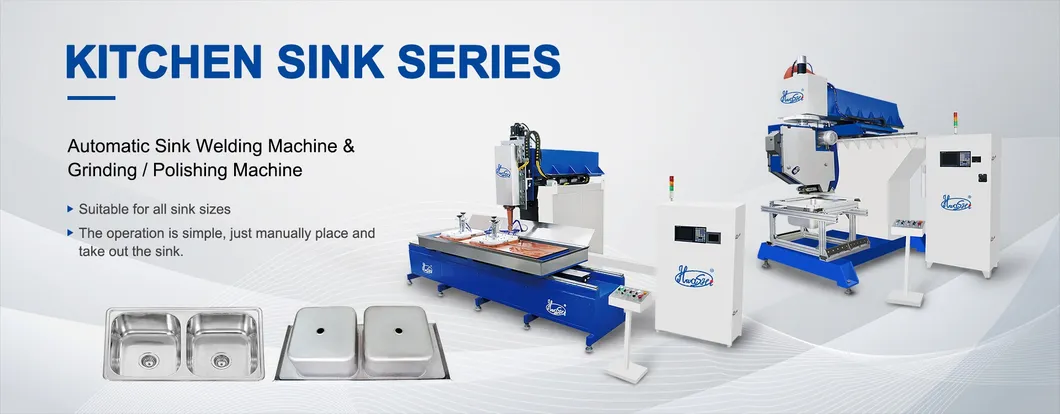 Hwashi CNC Spoelbak Rand Slijp- en Polijstmachine 0
