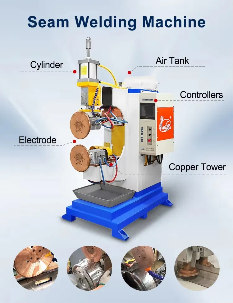 Hwashi High-Speed Longitudinal Seam Welding Automatic Fuel Tank Welding for High-Volume Manufacturing with Minimal Defects 3