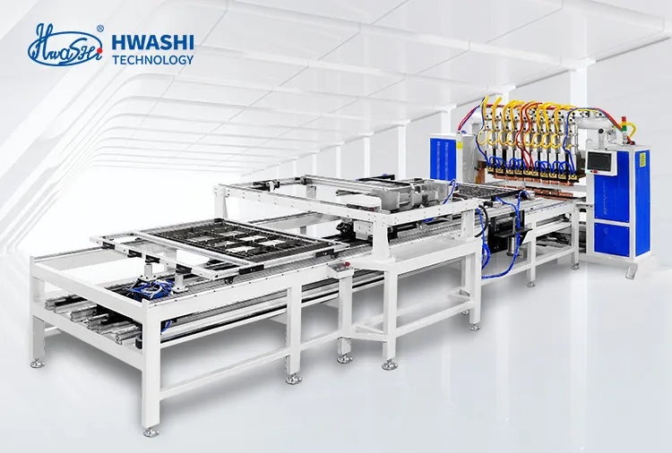 Hwashi Lasmachine: Basewire Frame & Iron Wire Row Welding Excellence 0