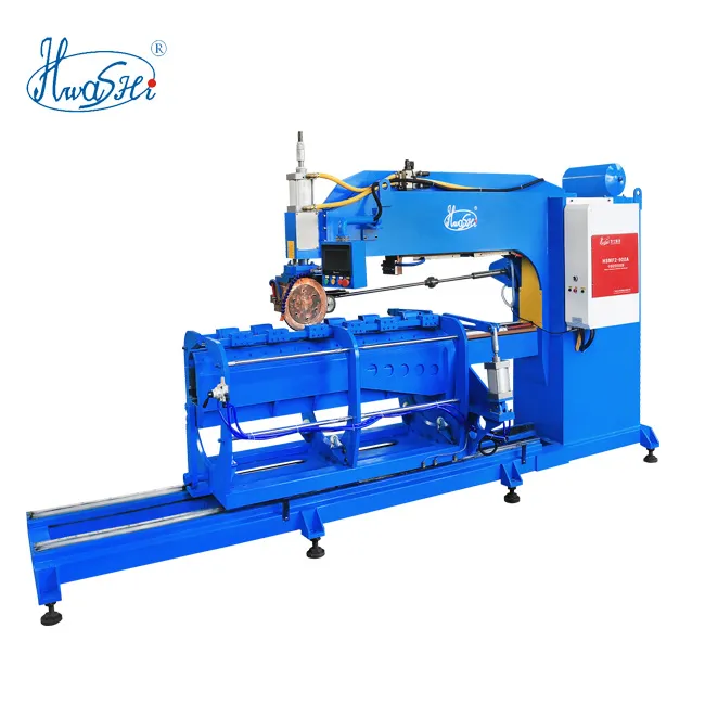 Hwashi High Quality Longitudinal Rolling Seam Welding Machine voor brandstoftank Automatic Seam Welding Machine 1